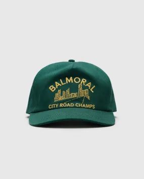Skyline 5-Panel Hat - Forest / Gold