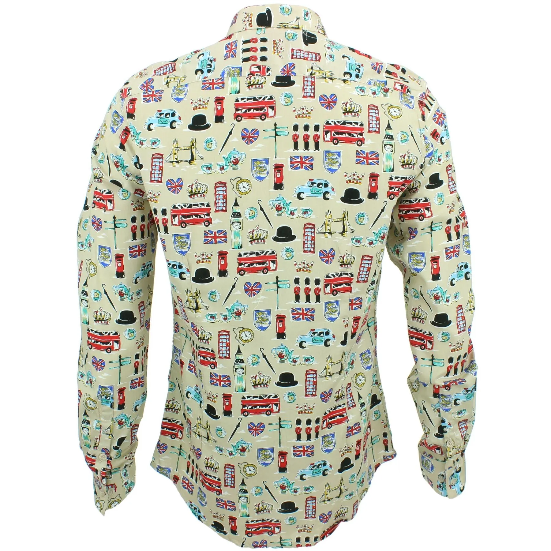 Slim Fit Long Sleeve Shirt - London