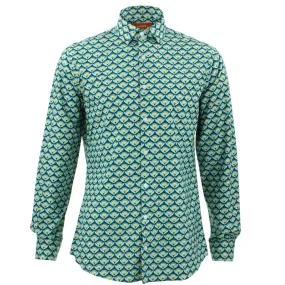 Slim Fit Long Sleeve Shirt - Swarm