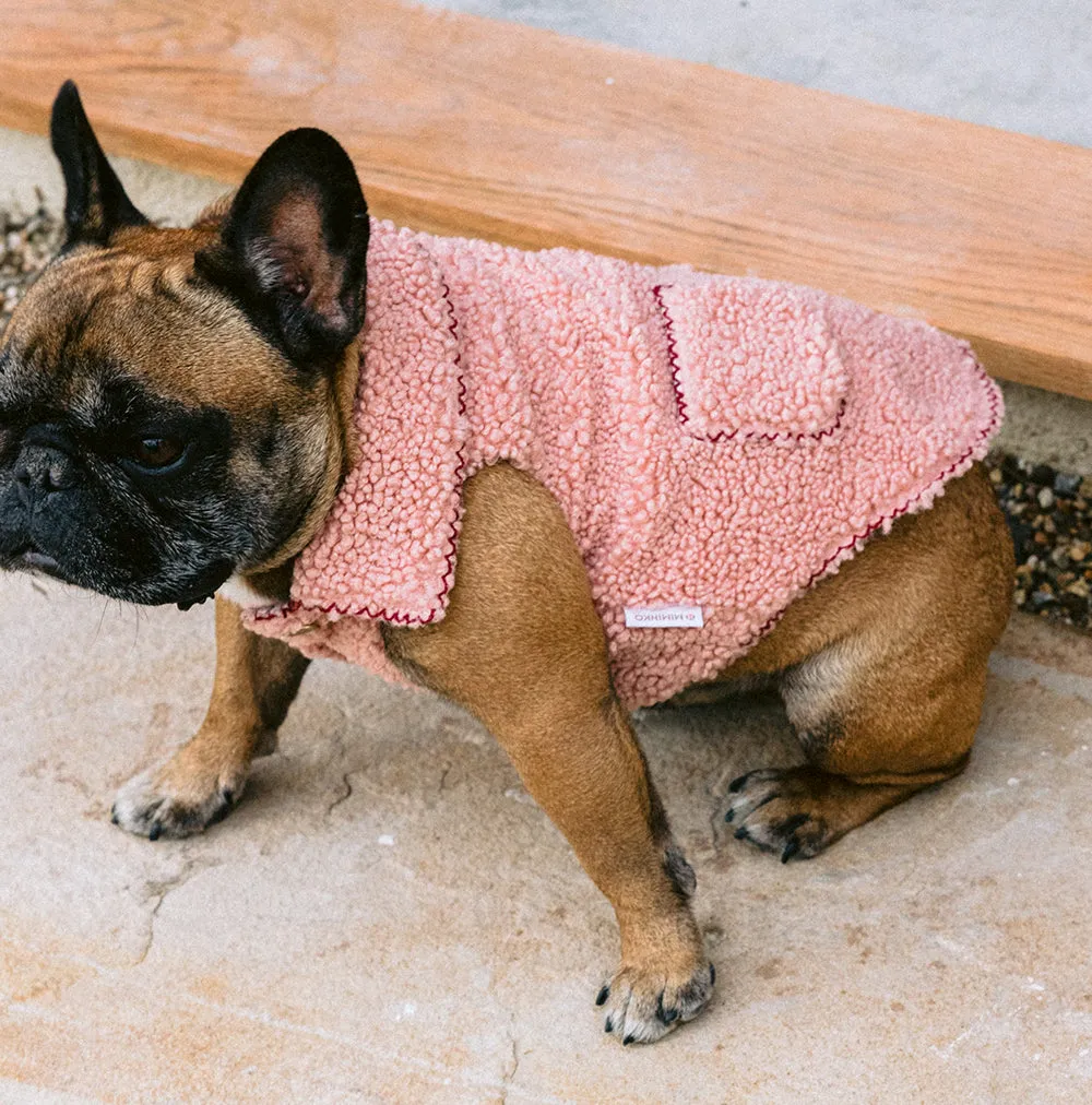The Fuzzy Wuzzy Vest - Pink