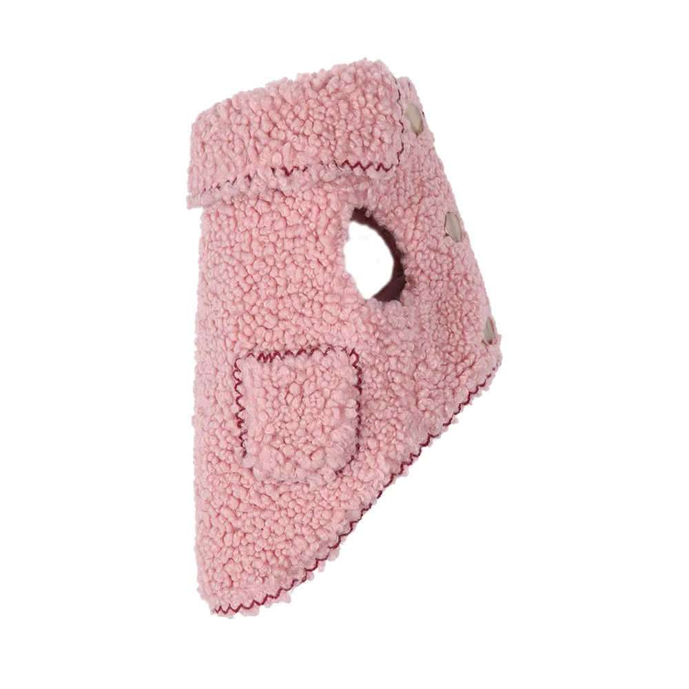 The Fuzzy Wuzzy Vest - Pink