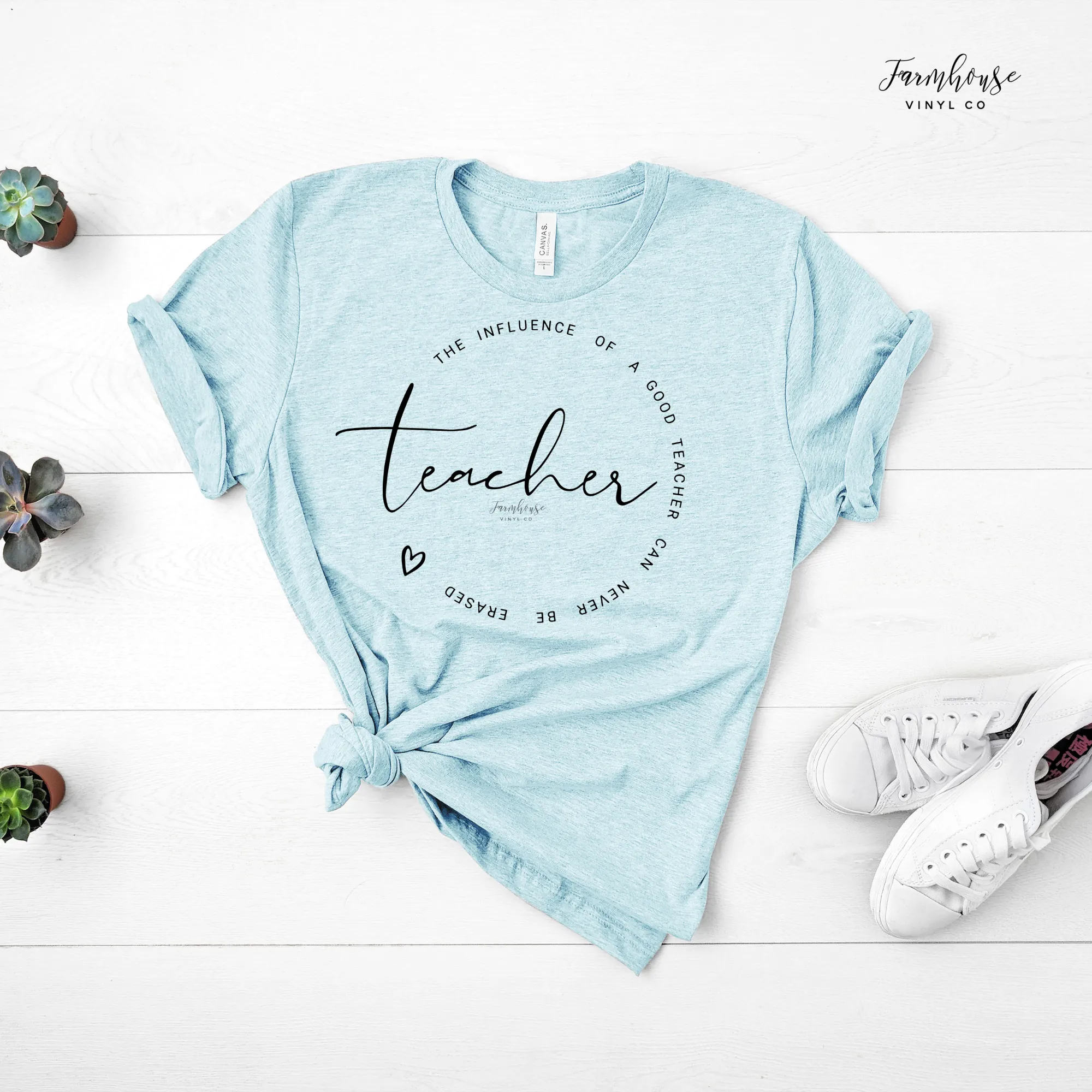 The Influence of A Good Teacher can Never Be Erased Shirt