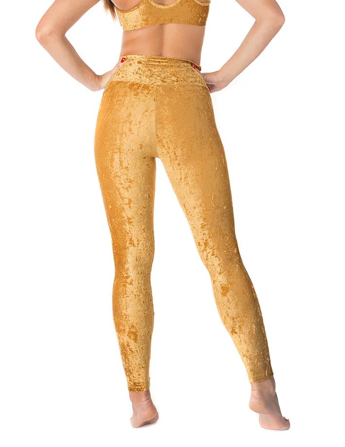 Velvet leggings Adele