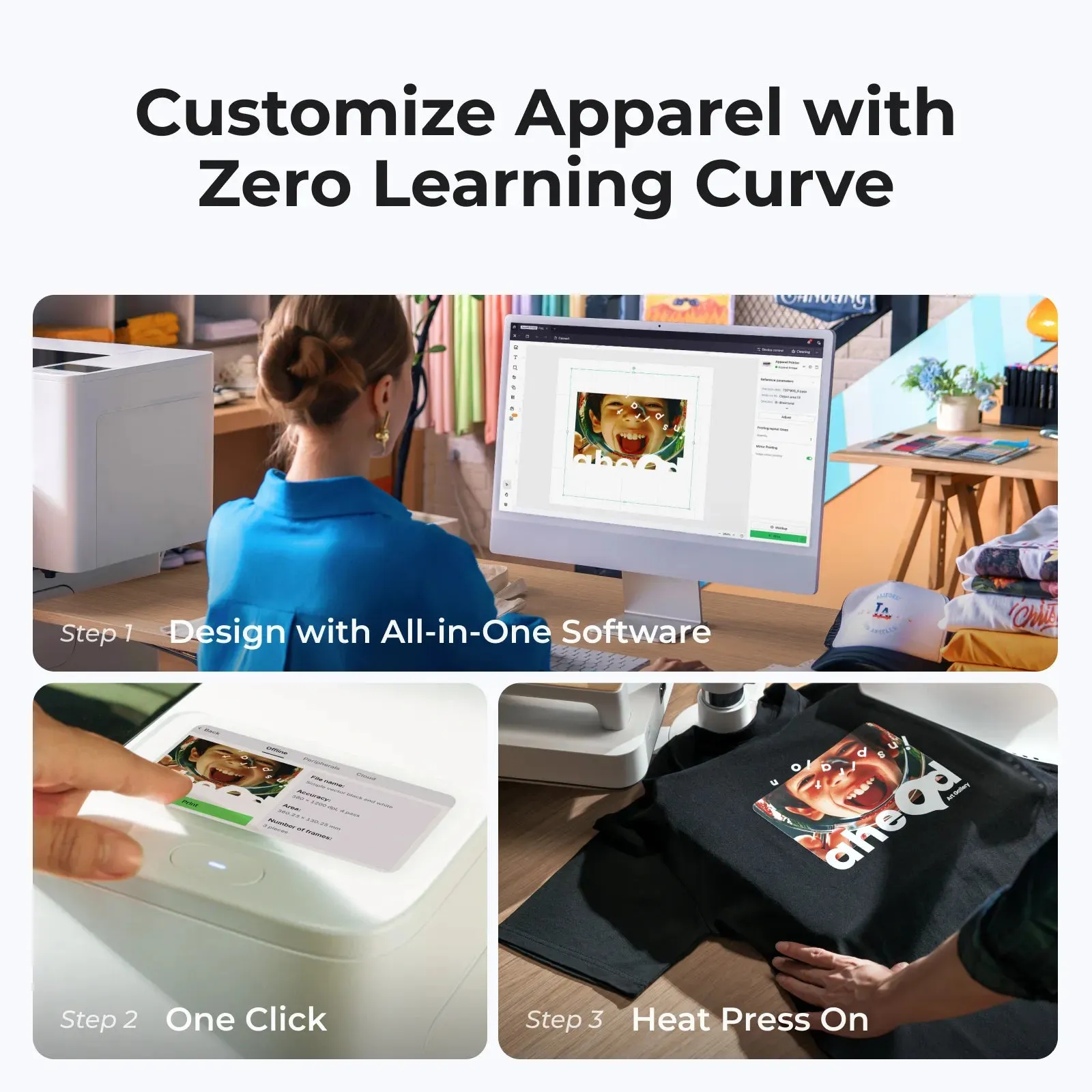 xTool Apparel Printer:A New Era of Apparel Printing