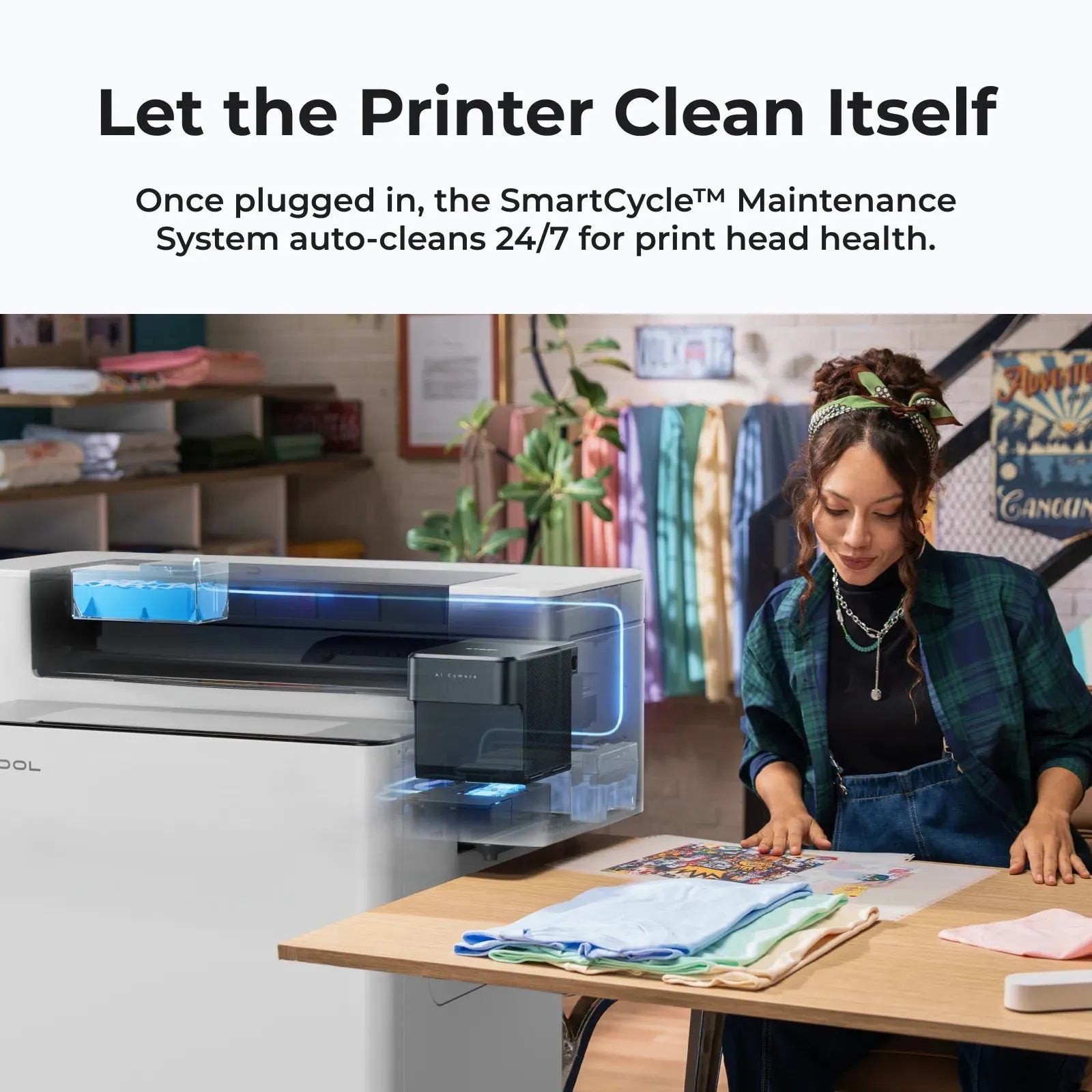 xTool Apparel Printer:A New Era of Apparel Printing