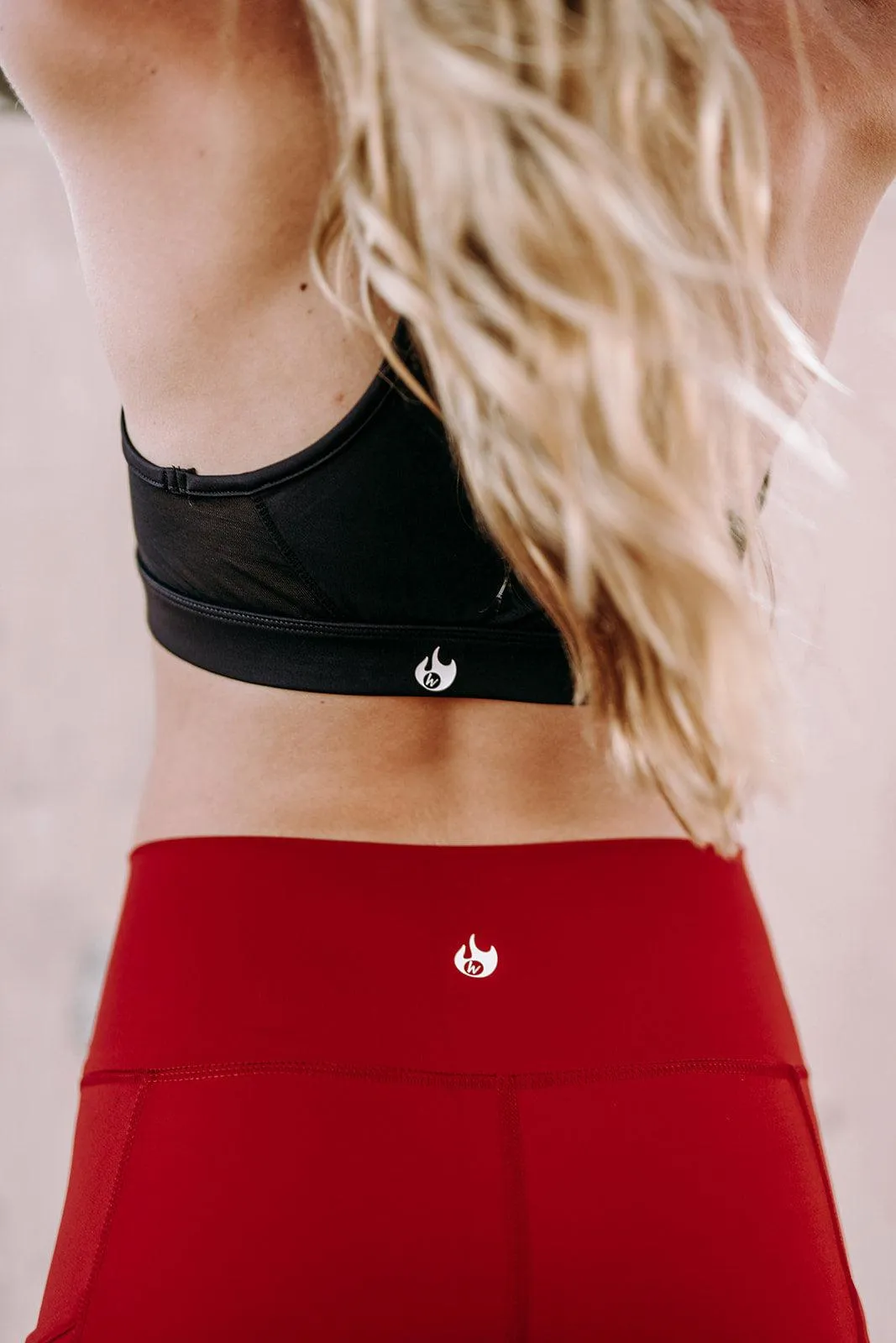 Youth Black Shadow Bra Top