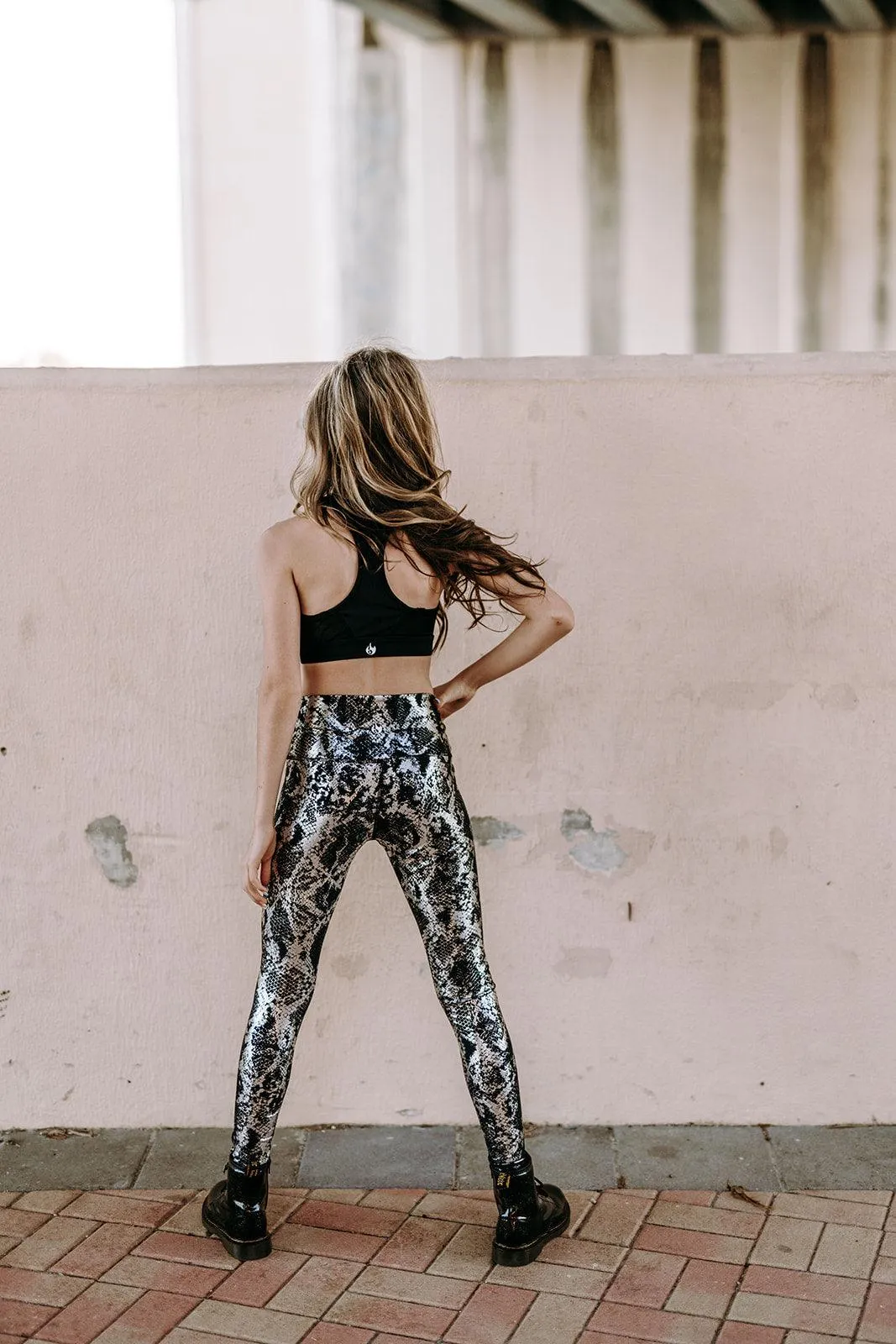 Youth Black Shadow Bra Top